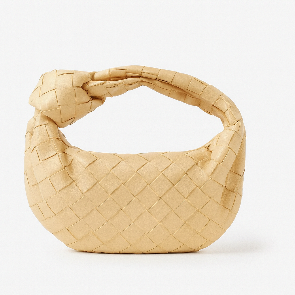 Beige Woven bag