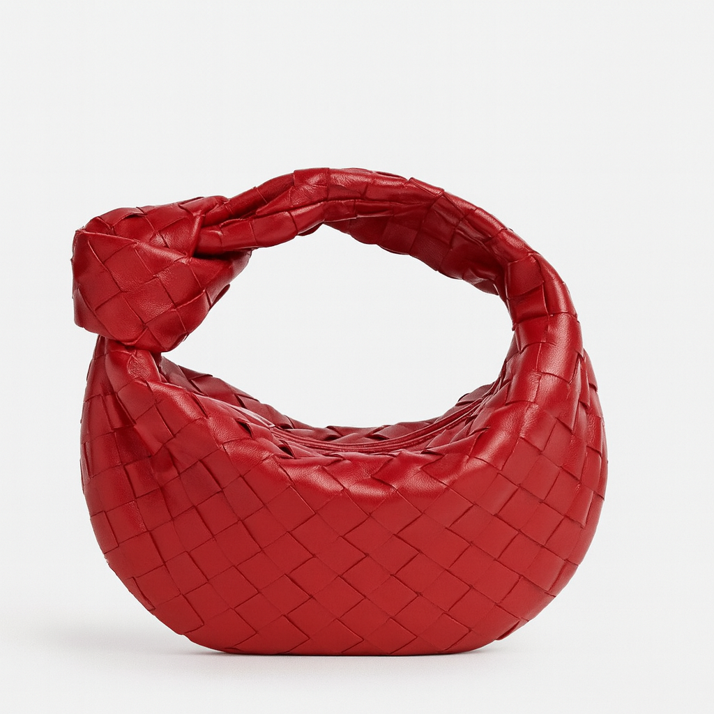 Red Woven bag