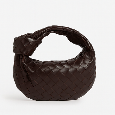 Dark Brown Woven bag
