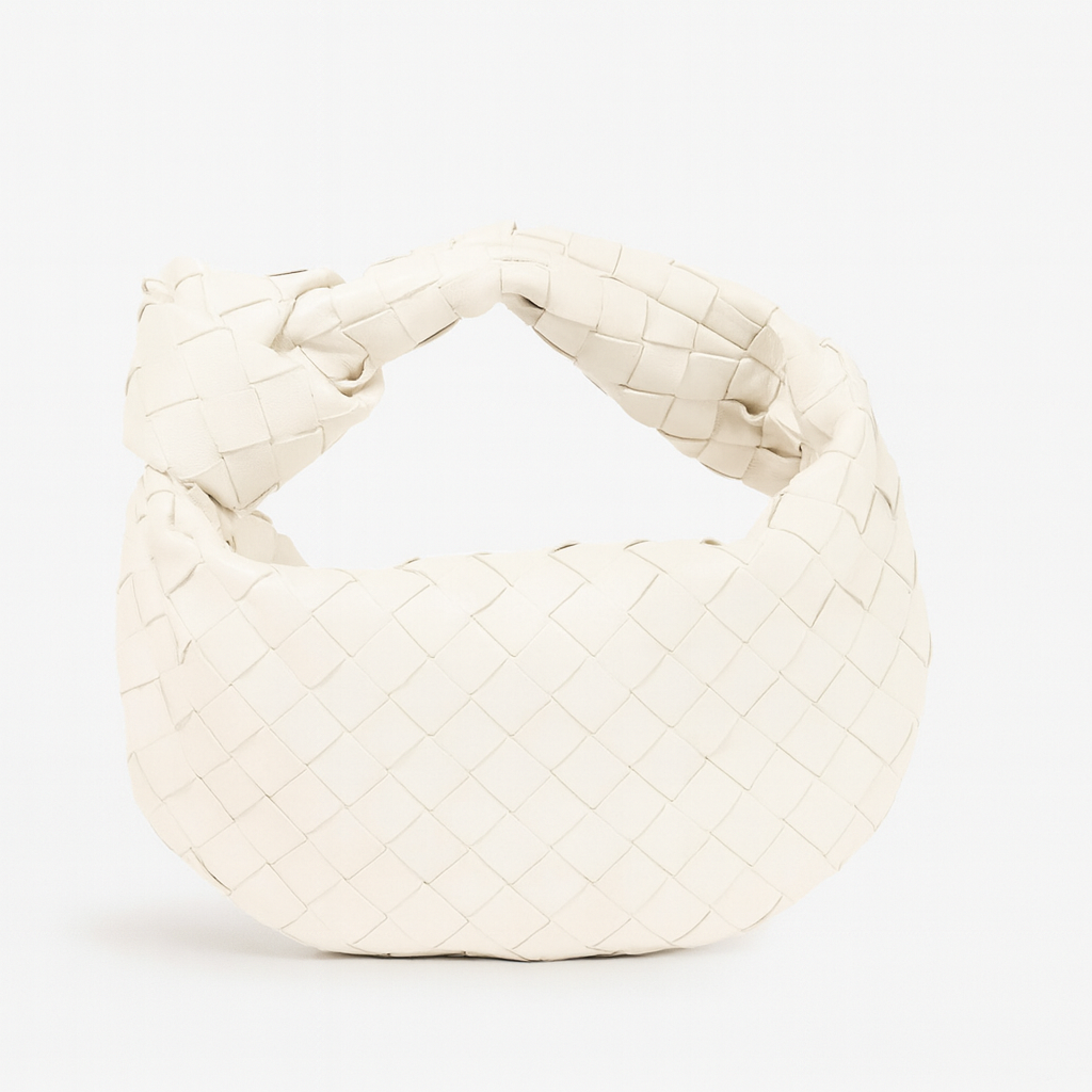 White Woven bag
