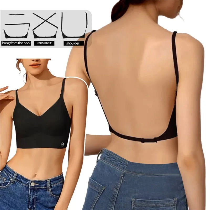 Ava - Soutien-gorge confortable pour dos ouvert