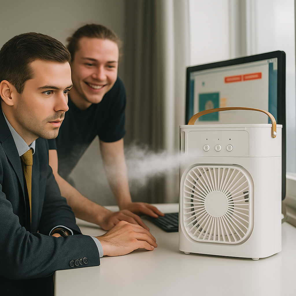 3-in-1 Portable Air Cooler and Humidifier