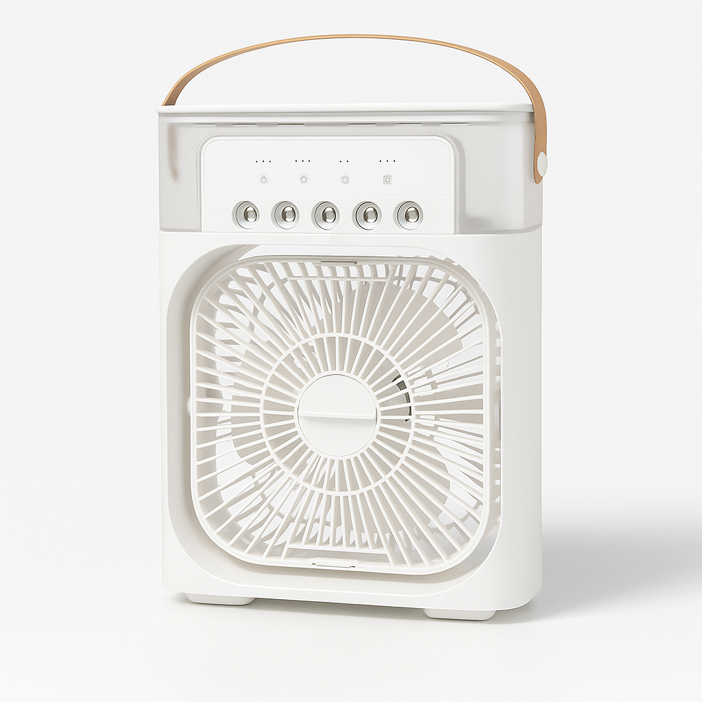 White 3-in-1 Portable Air Cooler and Humidifier