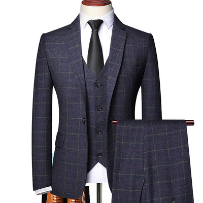 Costume trois pièces pour homme - Ensemble classique inspiré de Peaky Blinders
