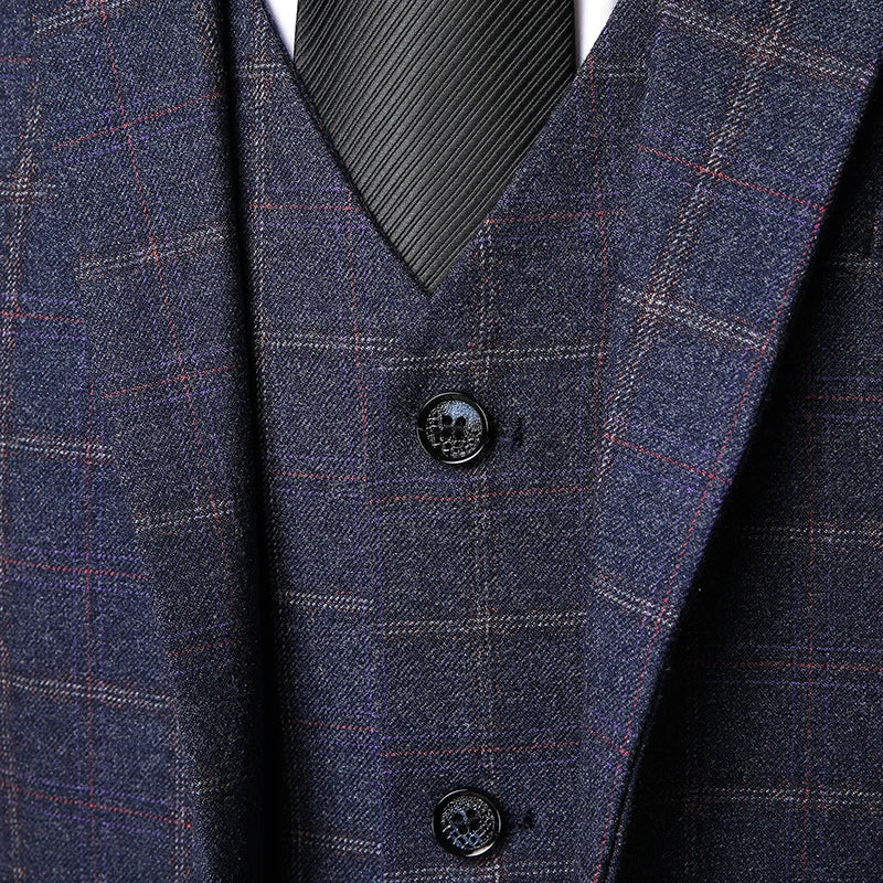 Costume trois pièces pour homme - Ensemble classique inspiré de Peaky Blinders