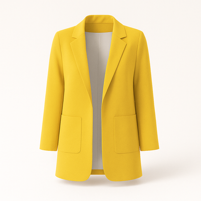 Yellow Woman's Blazer