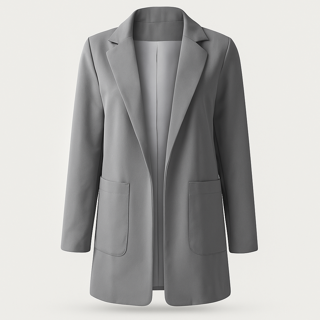 Gray Woman's Blazer