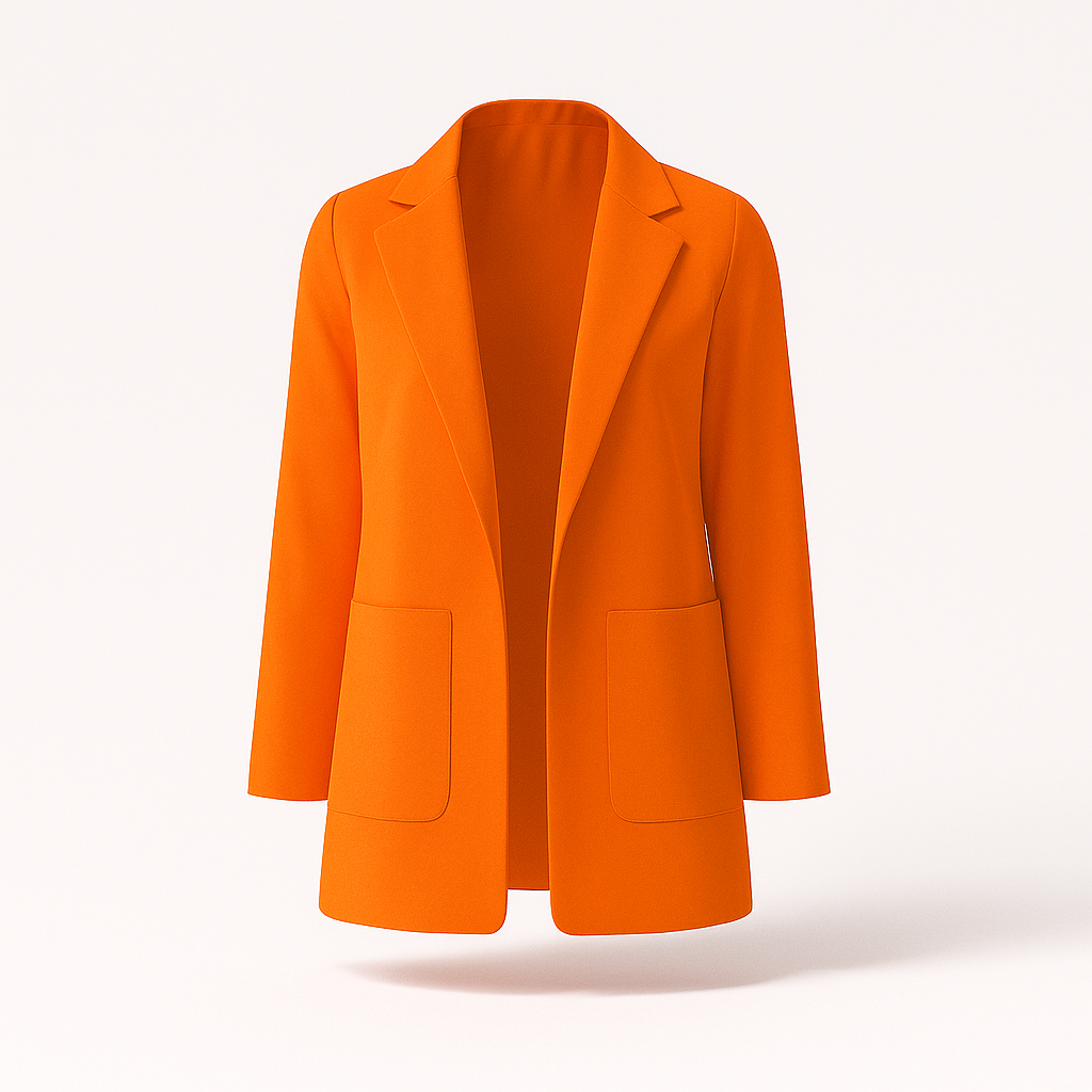 Orange Woman's Blazer