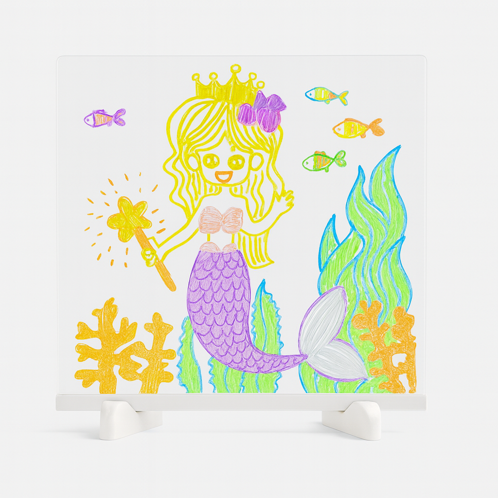 LED notepad with colors