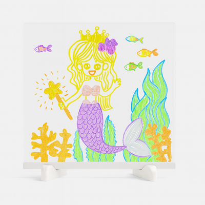 LED notepad with colors