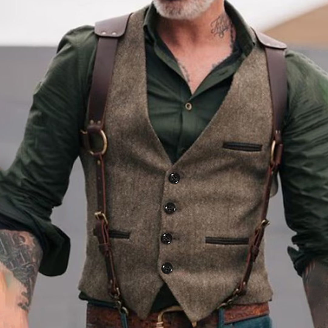 Chaleco informal ligero para hombre