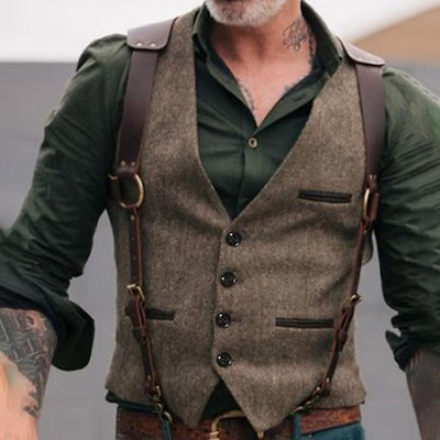 Chaleco informal ligero para hombre