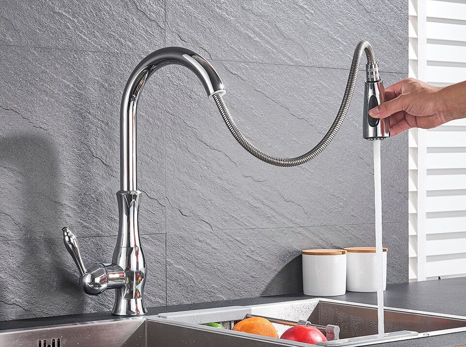 Anton - Robinet de cuisine extractible