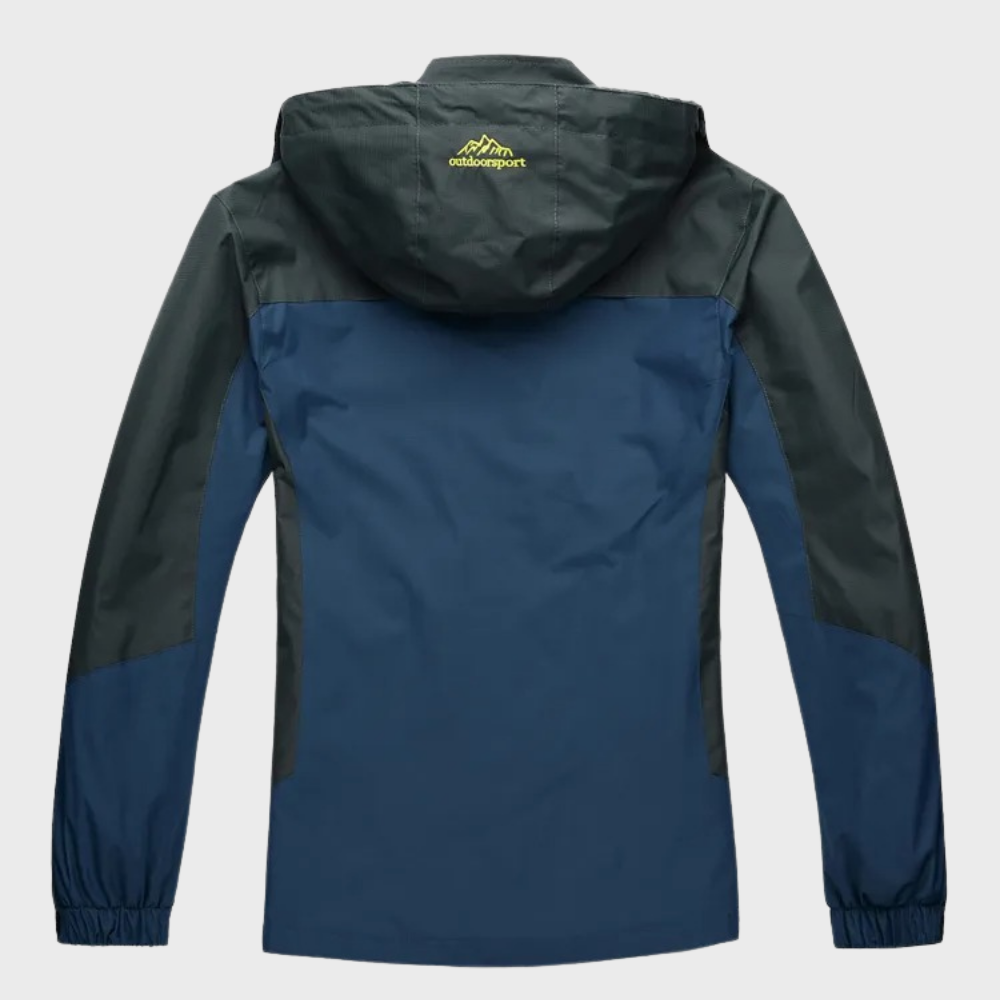 Veste d'extérieur Softshell pour hommes avec capuche, membrane coupe-vent et finition déperlante