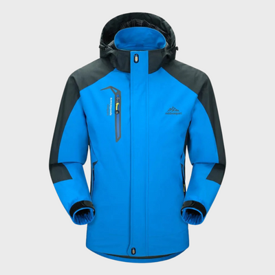 Veste d'extérieur Softshell pour hommes avec capuche, membrane coupe-vent et finition déperlante