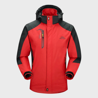 Veste d'extérieur Softshell pour hommes avec capuche, membrane coupe-vent et finition déperlante