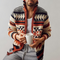 Gilet classico in rete con cerniera da uomo