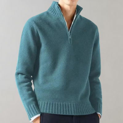 Pull chaud en polaire avec fermeture éclair pour hommes | Idéal pour les activités de plein air
