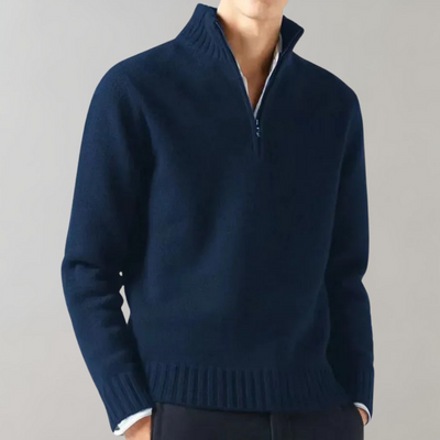 Pull chaud en polaire avec fermeture éclair pour hommes | Idéal pour les activités de plein air