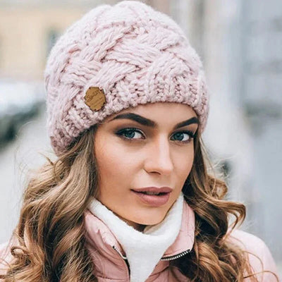 Chapeau tricoté doux et à la mode pour les femmes et les hommes