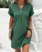 Eloisa - Vestido midi con escote en V para el otoño