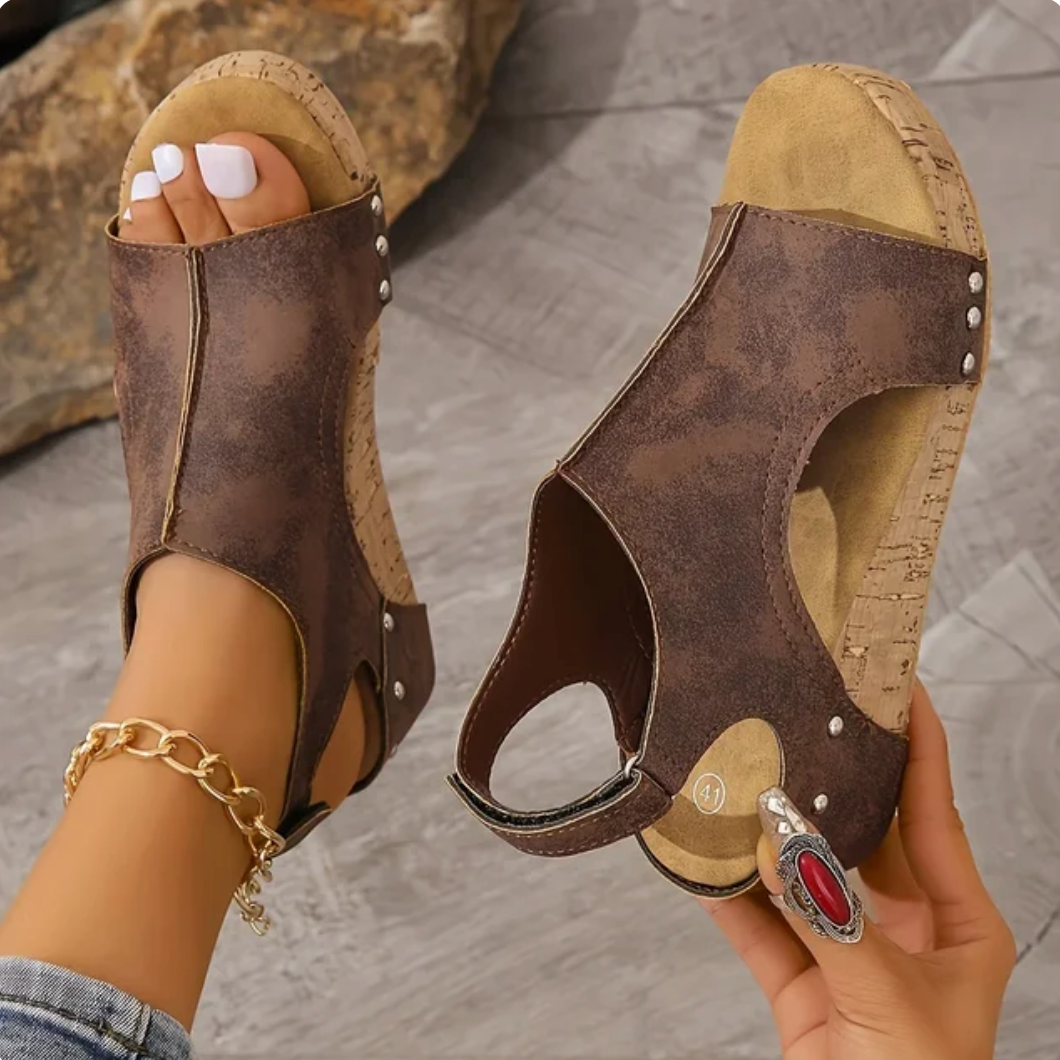 Chaussure en Cuir Confortable et Elégante