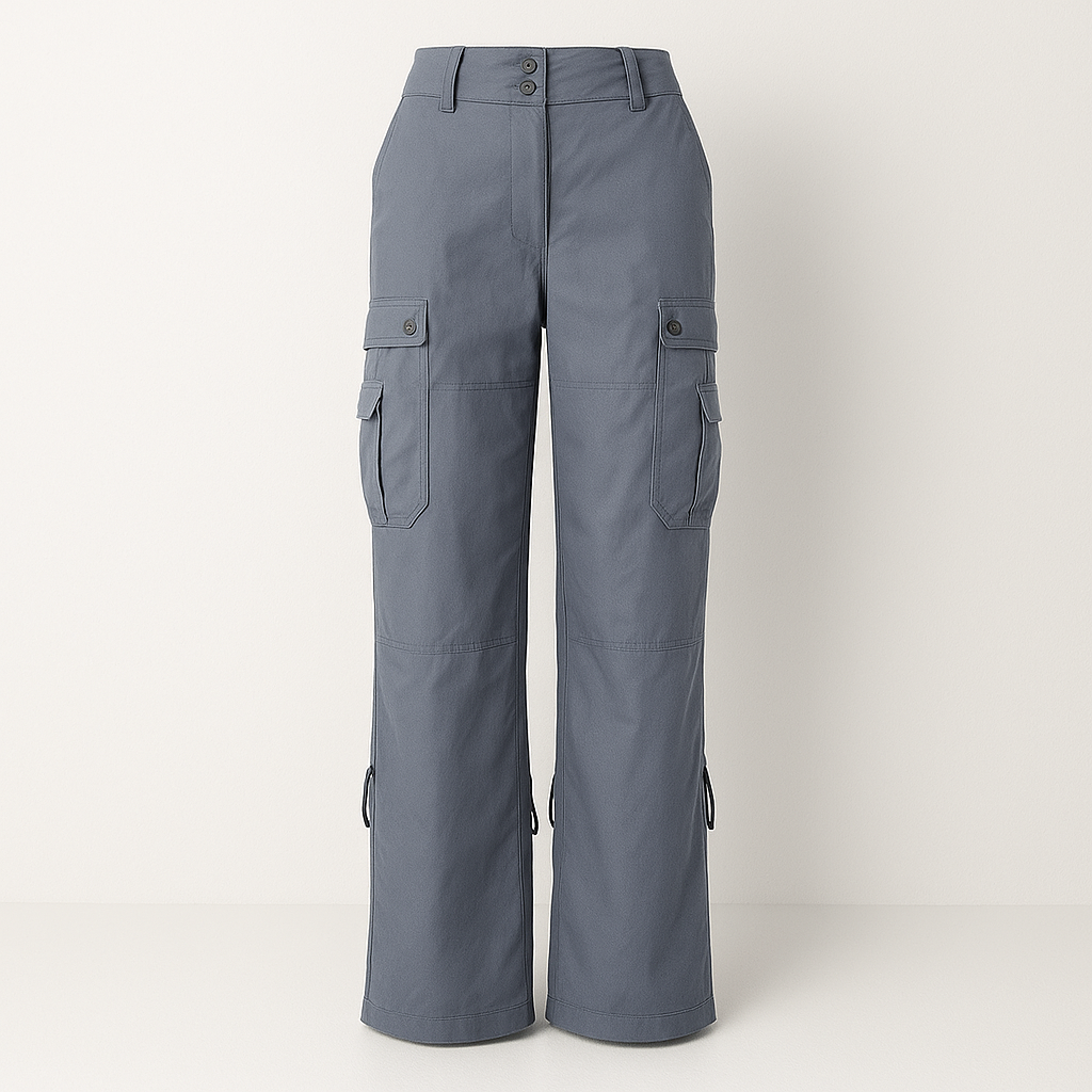 Grey Cargo Pants