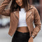 Veste en cuir pour femme - Mirren