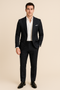 Ensemble de costume deux pièces slim de haute qualité, pantalon et veste combinés