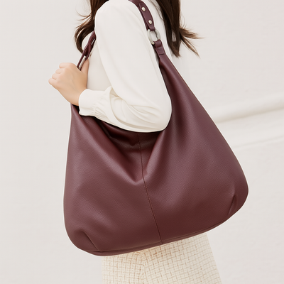 AURORA | Sac à bandoulière en cuir végétal élégant