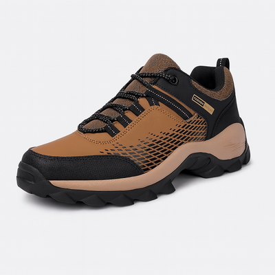 Brown Men's hiking shoes - Breathable - Non-slip soles