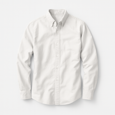 White Long  Sleeve Shirt