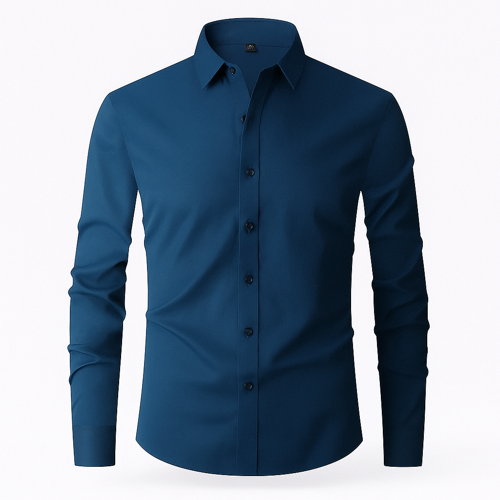 Blue Long Sleeve Shirt