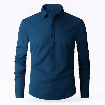 Blue Long Sleeve Shirt
