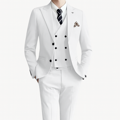 Men's 3-Piece Slim Fit Wedding Guest Suit