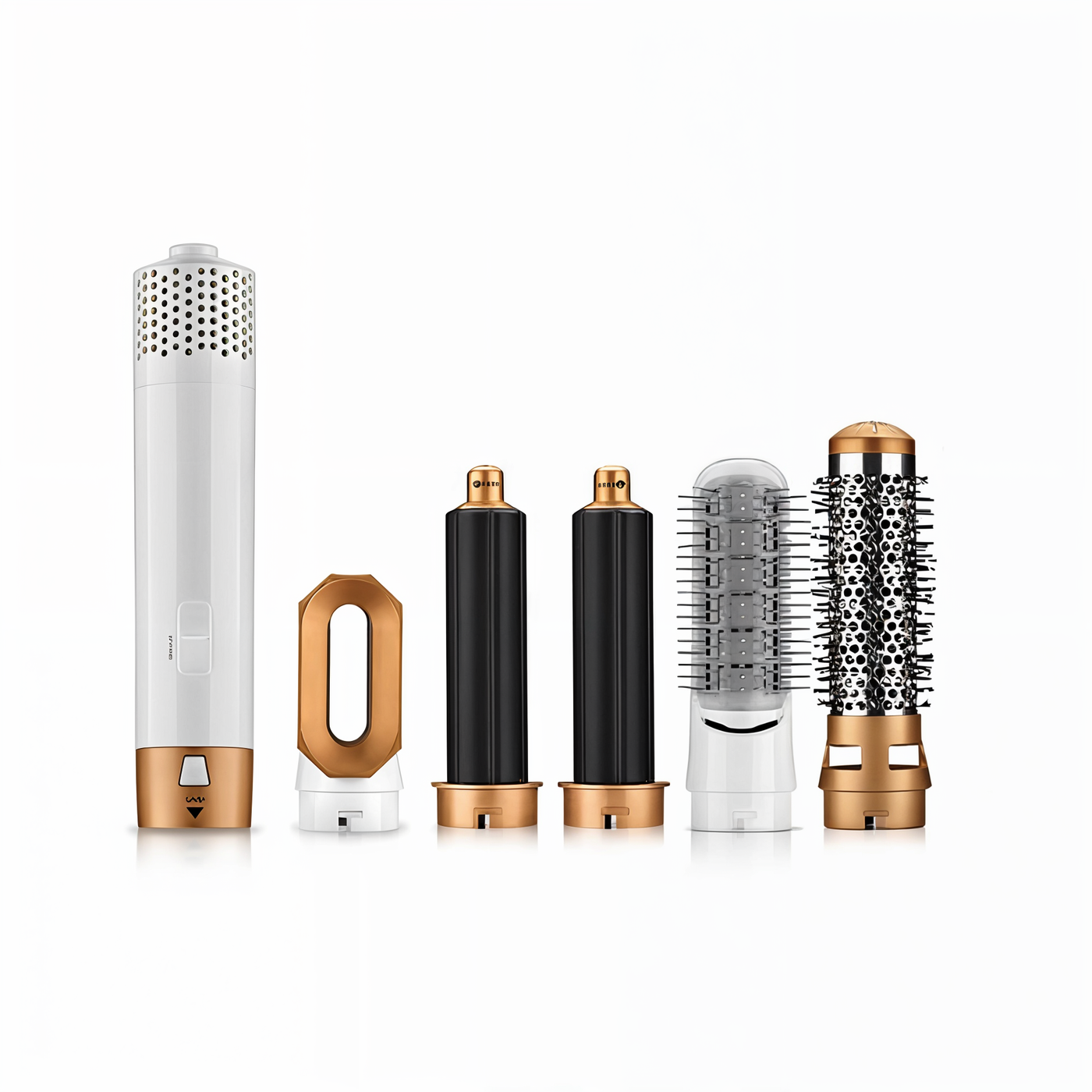 Asciugacapelli 5 in 1 con accessori per lo styling