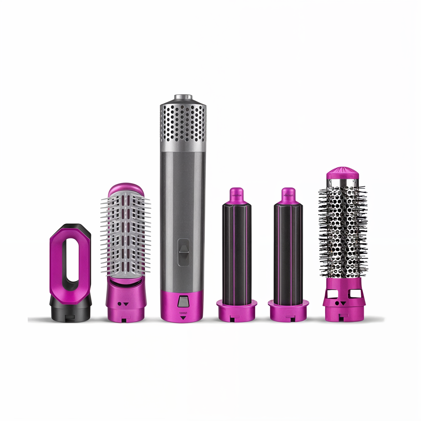 Asciugacapelli 5 in 1 con accessori per lo styling