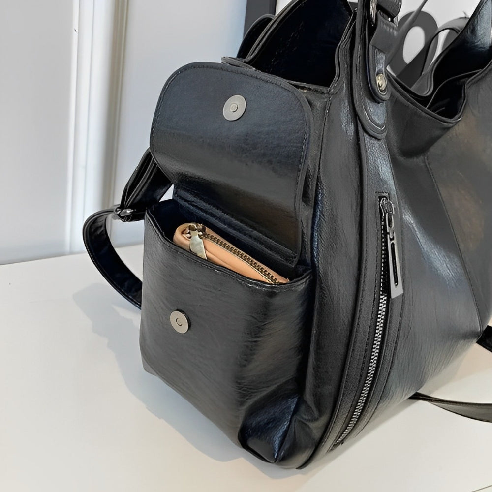 Aliona - Sac d'école avec bandoulière et fermeture éclair