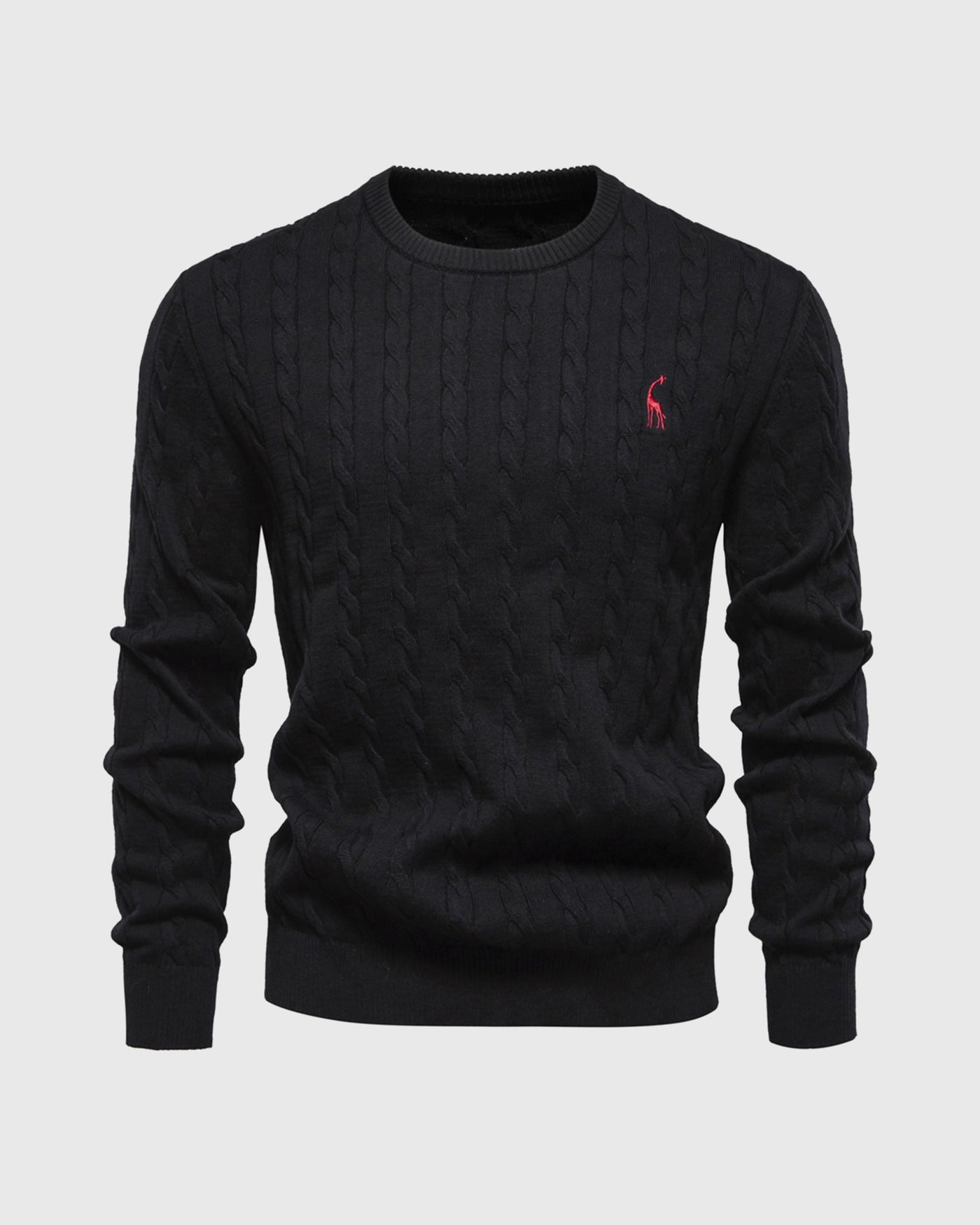 Pull en coton tricoté pour hommes