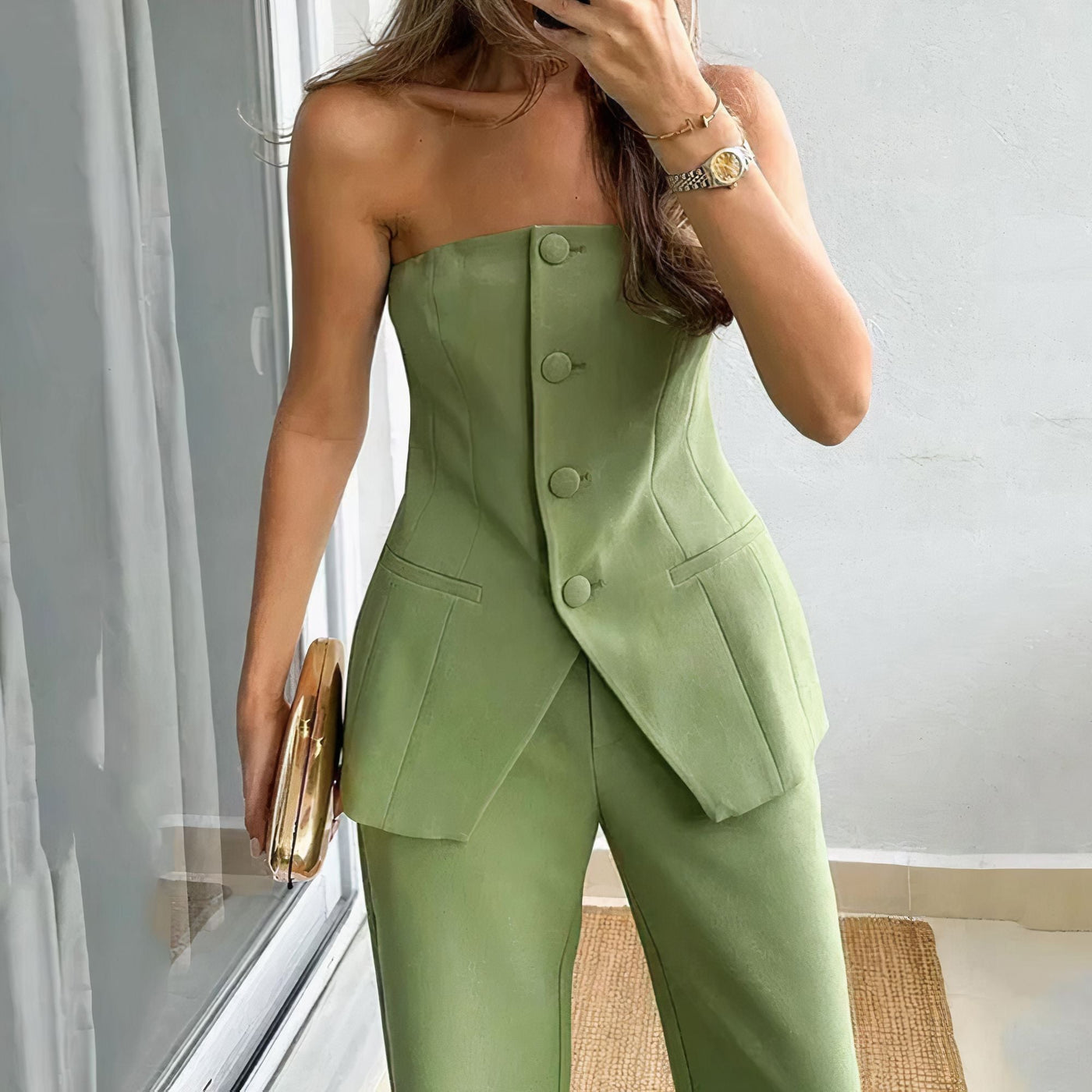 Tube Top & Pantalon Set - Elene