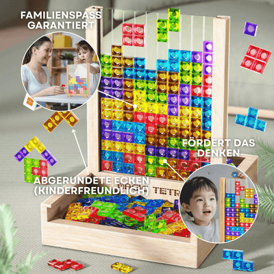 WOODTRIX - Φιλικό προς το περιβάλλον ξύλινο Tetris για παιδιά και ενήλικες