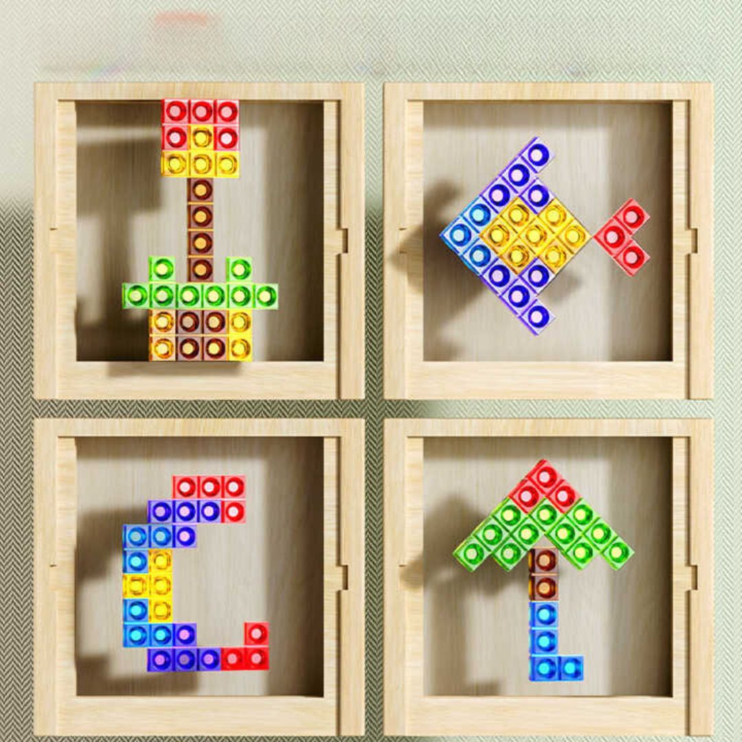 WOODTRIX - Φιλικό προς το περιβάλλον ξύλινο Tetris για παιδιά και ενήλικες