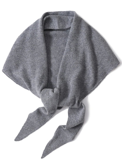 Elégante écharpe triangulaire 100% laine - Chaude et élégante pour l'automne et l'hiver