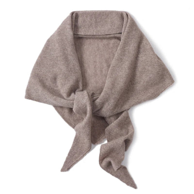 Elégante écharpe triangulaire 100% laine - Chaude et élégante pour l'automne et l'hiver