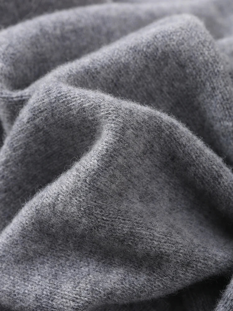 Elégante écharpe triangulaire 100% laine - Chaude et élégante pour l'automne et l'hiver