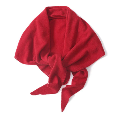 Elégante écharpe triangulaire 100% laine - Chaude et élégante pour l'automne et l'hiver
