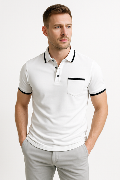 Polo élégant pour hommes pour toutes les occasions | Haute qualité, polyvalent & confortable