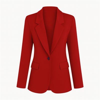 Red Tailor-made casual blazer