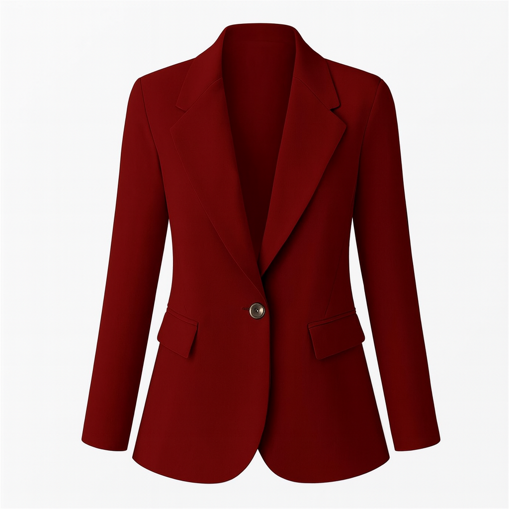 Dark Red Tailor-made casual blazer