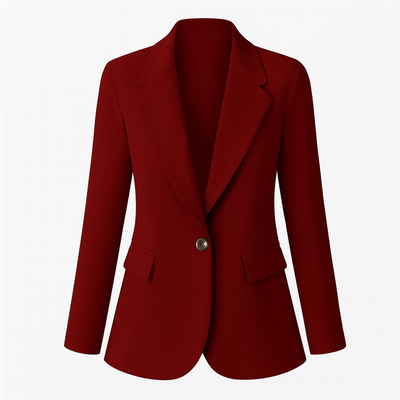 Dark Red Tailor-made casual blazer